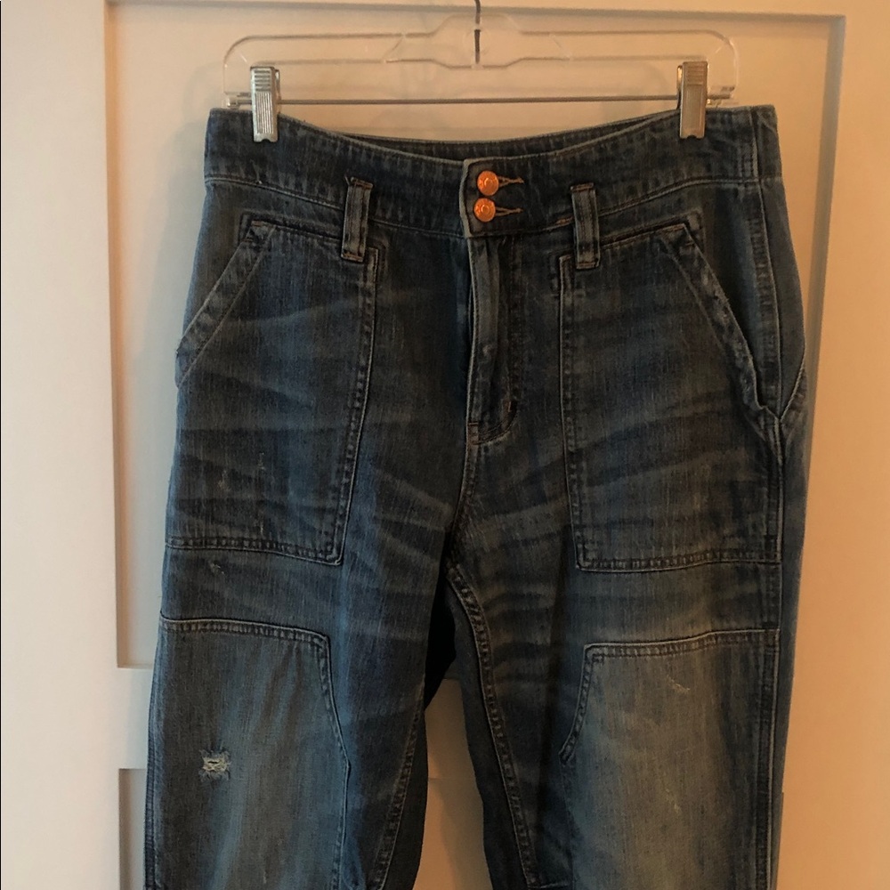 Anthropologie Relaxed Fit Denim Jeans